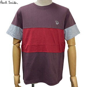 �|�[���X�~�X Paul Smith �V�i �g�b�v�X ����T�V���c �J�b�g�\�[ �N���[�l�b�N M2R 004XZ L20064 �{���h�[/���b�h/�O���[ �����Y S�`XL ���s�A���i ��������