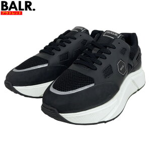 BALR. �{�[���[ �V�i�E�A�E�g���b�g ���b�V�� �X�j�[�J�[ HEXLINE MESH RUNNER �u���b�N �� B1513.1028 �����Y ���[�J�b�g �C �V���[�Y ��������
