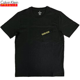 カルバンクライン 新品・アウトレット 半袖 Tシャツ XLサイズ 4MS0K130 007 BLACK 黒 メンズ クリックポストで送料無料