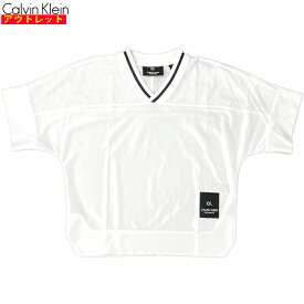 カルバンクライン 新品・アウトレット 半袖 Tシャツ XSサイズ 4WT9K159 100 WHITE 白 レディース クリックポストで送料無料