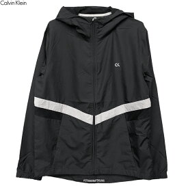 Calvin klein カルバンクライン 新品・あす楽 ウィンドブレーカー メッシュ ジャケット 4MS0O603 ブラック L トレーニング ランニング メンズ 送料無料 並行輸入品