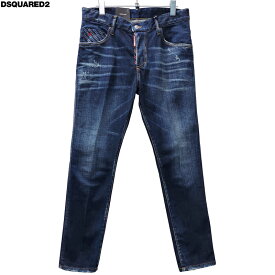 【マラソン限定・11,000円引き】DSQUARED2 ディースクエアード 新品 スケータージーンズ S71LB1402 サイズ46 Skater Jean イタリア製 メンズ デニム パンツ 送料無料