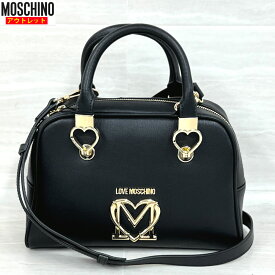 LOVE MOSCHINO ラブ モスキーノ 新品・アウトレット！JC4086PP1ELZ0000 ショルダーバッグ ハンドバッグ ブラック 送料無料 並行輸入品