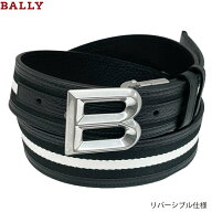 BALLY バリー 新品 アウトレット B BOLD 35 R.TSP / I945P 100 ブラック レザー キャンバス ロゴ リバー…