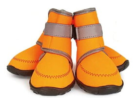 犬靴 小型犬用 オレンジ色,XXS