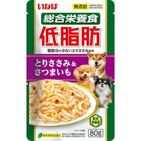 いなば 低脂肪 とりささみ&さつまいも 80g×12個　賞味期限2024年06月