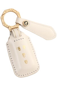 箔押し NBOX キーカバー NBOX カスタム 本革 キーケース JF1 JF2 JF3 JF4 キーケース エヌボックス スマートキーケース スマートキー カバー 専用設計 両側スライド