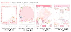チェックリスト cherry blossoms pomeranian 2018 manet チェリー ブロッサム ポメラニアン メモ MANET check-list メモ 100枚入り to-do-list マネット