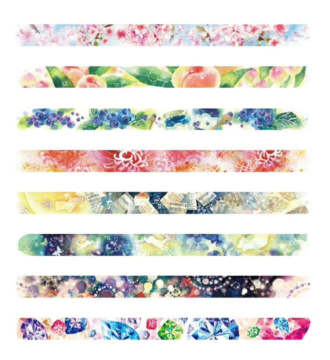 楽天市場】F:chocalo masking tape Vol.4 15mm x 7m Yu Ikeda 