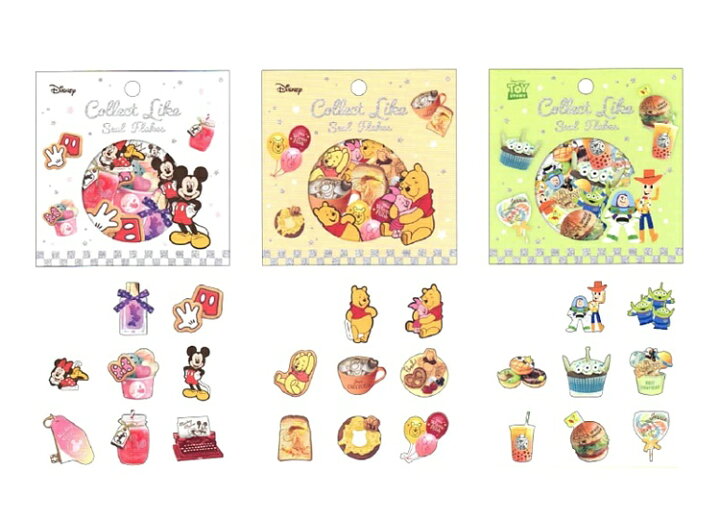 楽天市場 シール コレクトライク フレークシール カミオジャパン カービィ ディズニー サンリオ スヌーピー Kam 271 Smartzakka