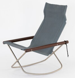 ニーチェアエックス ロッキング グレー ダークブラウン 　NY-143 Ny chair X　grey natural 倉庫から直送　送料無料　世界に誇る日本の椅子