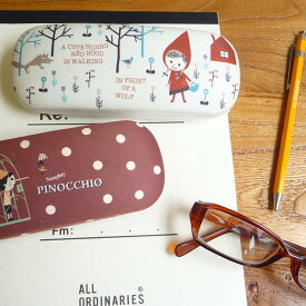 メガネケースセット（ハード）　シンジカトウデザイン　Glasses case with cloth Shinzi Katoh