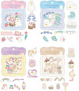 t[NV[@Motif collage@t[NV[@kmo_215238_215241@؍fUC @Motif&Quatre collage@seal@seal sticker J~IWp