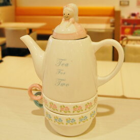 アリス　ノスタルジックメモリー　ark-1148b　かわいいティーフォーツー　ポット＆カップセット　シンジカトウデザイン Shinzi Katoh Design Tea For Two Alice nostalgic memory Tea pot and cup set