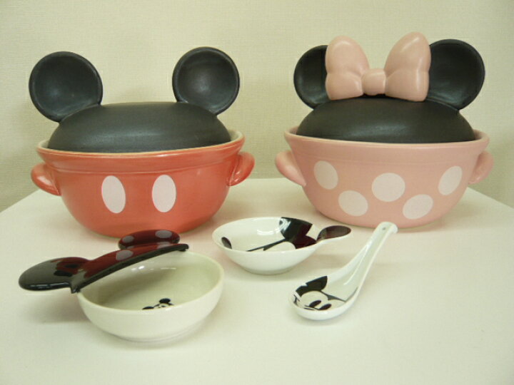 楽天市場】ミッキーマウス土鍋6号 0.7LITTER MickeyMouse DONABE6GOU  
