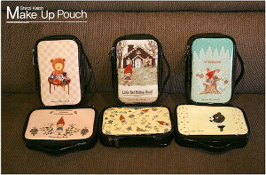 Ԃ^xA@CNAbv|[`(L) Shinzi Katoh Design Make-up pouch(L) sk-pm-01a