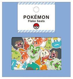 フレークシール ポケモンフレークシール 第2弾　6月末入荷　kmo_219514_パルデア地方　pokemon seal kamiojapan　ポケモン フレーク シールズ　ピカチュウ　pikachu POKEMONGOODS　pokemonFlakeSeals　カミオジャパン