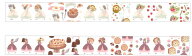 てるふく商店マスキングテープ crs_52-067_068 再入荷 箔押し terufuku syouten maskingtape デザイナー…