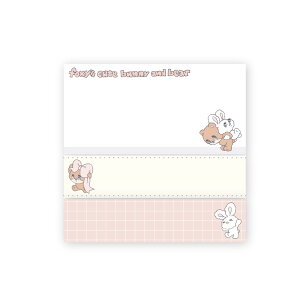foxy illustrations ӂ frt_cb36005_Bunny&bear tHNV[ CXg[VYt foxy illustrations fusen teBA FRONTIER ߃t