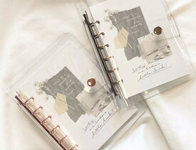 バインダー A6 クリアバインダー 第2弾 Bine miw_57987_57988 A6 clear binder for decoration ショップカード入れ　デコレーション　マインドウェイブ　Mindwave　推し活グッズ フォトアルバム　デコレーション用バインダー　バインシリーズ シール帳　シール収納 バイン
