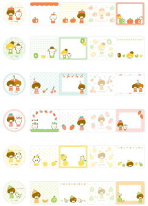 mizutama ���[���tⳁ@�݂����� Roll Sticky note crs_35-253_35-258 mizutama Roll fusen ���[���ӂ���@�p�s�A�v���b�c�@CRES�@mizutama���[���t�