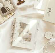 バインダー A6 クリアバインダーとBine.専用リフィル miw_57955_57958 再入荷 A6 clear binder for decor…