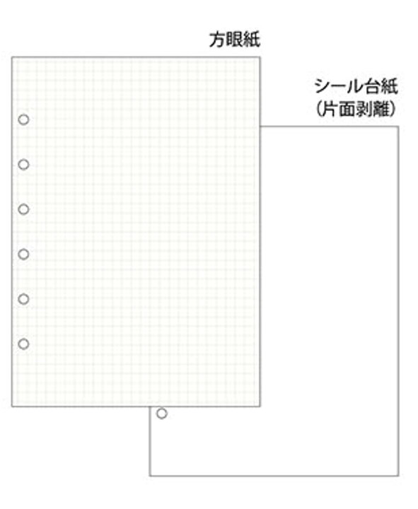 楽天市場】バインダーリフィル A6 クリアバインダーリフィル 再入荷 