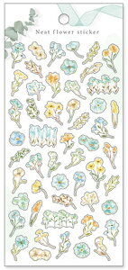 V[@j[gt[XebJ[@miw_81845_81850@V[gV[@Neat flower sticker@}ChEFCu@mindwave@XebJ[ ԁ@ʃ^b`@Ԃ̃~jV[@g[VOy[p[fރV[