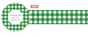 }XLOe[v Check 15mm 3e Papier platz original Masking tape crs_72-037_040 psAvbc IWifUC̃}XLOe[v J䐻 MaskingTape psAvbc NX `FbN}XL