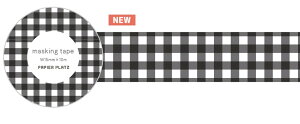 }XLOe[v Check 15mm 3e Papier platz original Masking tape crs_72-037_040 psAvbc IWifUC̃}XLOe[v J䐻 MaskingTape psAvbc NX `FbN}XL
