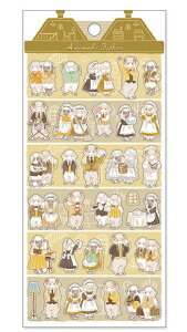 Aj}og[XebJ[ Animal Butler sticker miw_82443_82448 XebJ[ }ChEFCu sticker mindwave ߃XebJ[ V[ fR[VV[