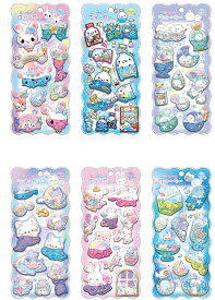 キラリン ウォーターシール qli_91271_91276 クーリア kirarin Water seal lsticker シールステッカー qlia 動物 Q-lia ウォーターシール 平成レトロ柄 かわいいシール おすすめシール