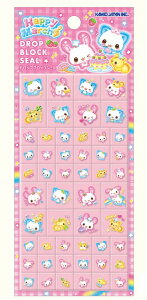 \ 12{ ē hbvubNV[ kmo_229448_229449_s2 킿 Happy March DROP BLOCK SEAL KAMIOJAPAN J~IWp drop block seal sticker 킢V[ ߃V[