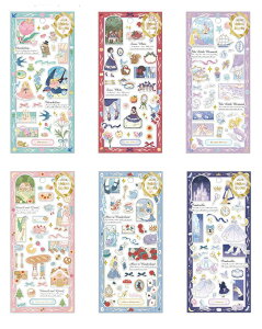 gEubNXebJ[ qli_01120_01125_s2 XebJ[ V[ Qlia Sticker Little Mellow Books V[XebJ[ N[A b̃V[ 킢V[ ߃V[