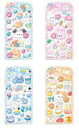 予約 2026年 4月下旬 再入荷 もちぷにゅーステッカー cru_136384_136389_s4 sticker FlakeSeal クラック…