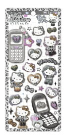 「お一人様1点限り」の数量制限 ハローキティ 平成はっぴーフォンステッカーズ cru_136442 HelloKitty シール ステッカー seal sticker クラックス CRUX ステッカー かわいいシール おすすめシール デコレーションシール