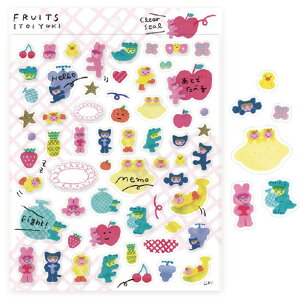 fUCi[YV[ Ƃ 䂫 V[ hgs_22-979_980 Itoi Yuki seal \ Seal Stickers cozyca products 킢V[ ߃V[