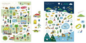 fUCi[YV[ ؂Ȃ V[ hgs_22-983_984 Suzuki Narumi seal \ Seal Stickers cozyca products 킢V[ ߃V[