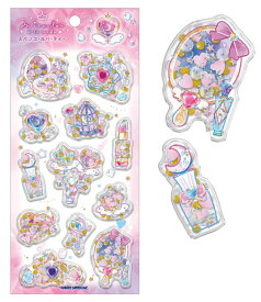 スパンコールパーティーステッカー kmo_230552_230555_s2 スパンコールシール スパンコールステッカー sticker Seal KAMIOJAPAN カミオジャパン かわいいシール おすすめシール 立体シール