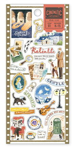 Vl}eBbN XebJ[ miw_82597_82602CINEMATIC sticker V[ Seal }ChEFCu V[XebJ[ MIND WAVE ߃V[ 킢V[ V[ XebJ[