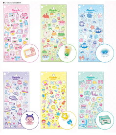 ステッカー クリアリー ステッカー miw_82735_82740 Clearie sticker seal sticker マインドウェイブ MIND WAVE ぷっくりシールドロップシール 立体シール ラメシール かわいいシール おすすめシール