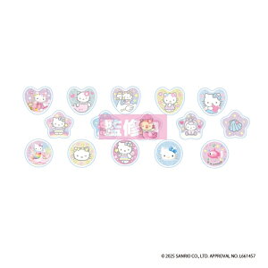 \ 2026N 2{ n[LeB NX^V[ nic_kt76-01_03_s2 TCP Hello Kitty seal sticker n[LeB 킢 V[ ĂLeB RMV[oC_[ LeBV[ eB