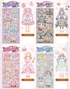 \ 2026N 1{ V[ 3̃XC[gt@bVV[ qli_01170_01173 3̃XC[gfashion seal stickerN[A qlia 킢V[ ߃V[