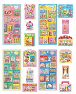 予約 2026年 9月中旬入荷 ステッカー たのしいおもちゃシール デラックス miw_82864_82867 sticker おも…
