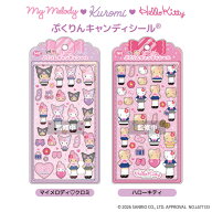 マイメロディ クロミ ハローキティ ぷくりんキャンディシール nic_mk0101_0102 TCP NIC Seal おすすめシ…