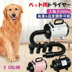 ★本日限定★先着50名10%OFF+P5倍★ 犬用 ドライヤー ペット ドライヤー 猫 速乾 ブロワー いぬ 犬用ドライヤー ペットドライヤー梅雨散歩 多頭飼い 伸縮可能ホース 業務用 大風量 強いブロー