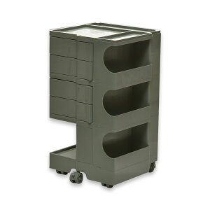 REP 4ドロワーワゴン RELS0219 プラスチック ワゴン 収納 ドロワー キャスター付き 4段 かわいい くすみカラー シンプル リビング ダイニング 子供部屋 キッチン デスク 幅44cm 奥行き45cm 高さ74cm