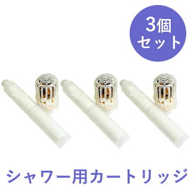 ［3個セット］【シャワー用】ガイアの水135 浄水シャワー 交換用カートリッジ・ビビアンクラブシャワー専用【正規代理店】【正規品】