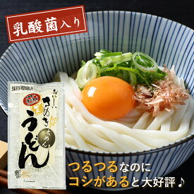讃岐純生うどん 300g つゆなし 1人前 2人前 乳酸菌入り ミネラル 希望の命水 生麺 讃岐 かけうどん 湯で時間 10分 コンクール 優勝