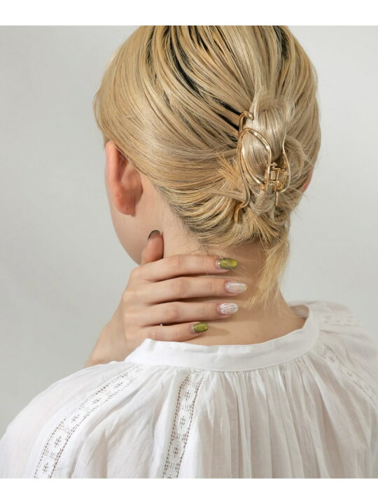 宅配便送料無料 カーブメタルバンス スメリー SMELLY ヘアアクセサリー カーブメタルコーム